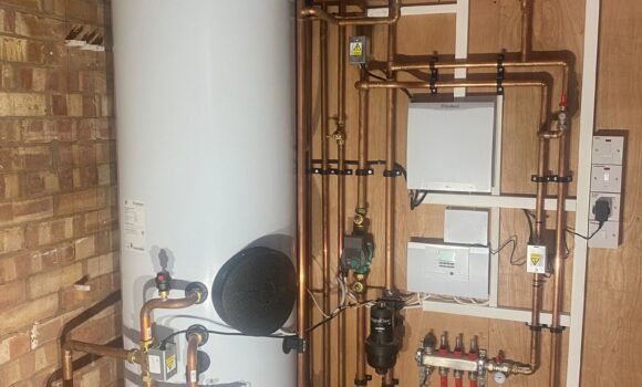 Air Source Heat Pump & Radiator Installation in Kenilworth